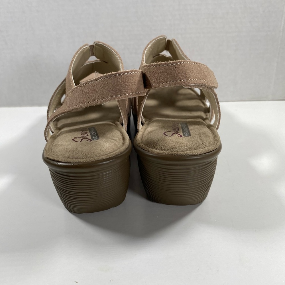 Skechers Memory Foam Parallel Stylin Wedge Heel S… - image 5